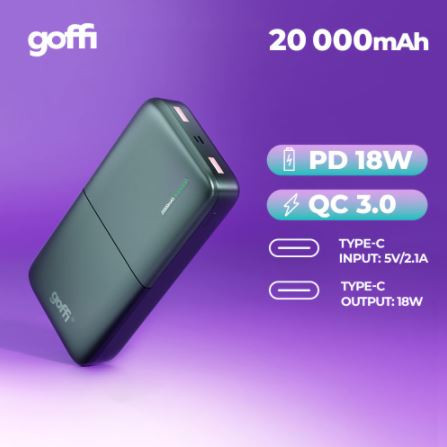 Внешний аккумулятор Goffi GF-PB-20PDBLK