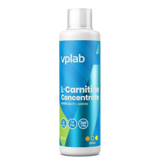 Vplab L-карнитин концентрат, 500 мл и Vplab Glucosamine Chondroitin MSM, 90 шт