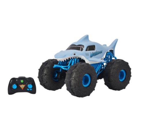 Машинка на радиоуправлении Monster Jam Вездеход Мегалодон 1:15