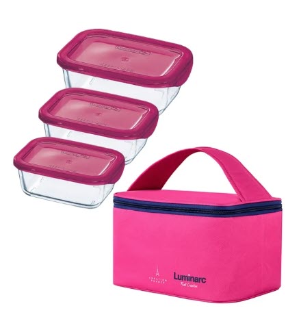 Набор контейнеров Luminarc Keep`n Box с термосумкой