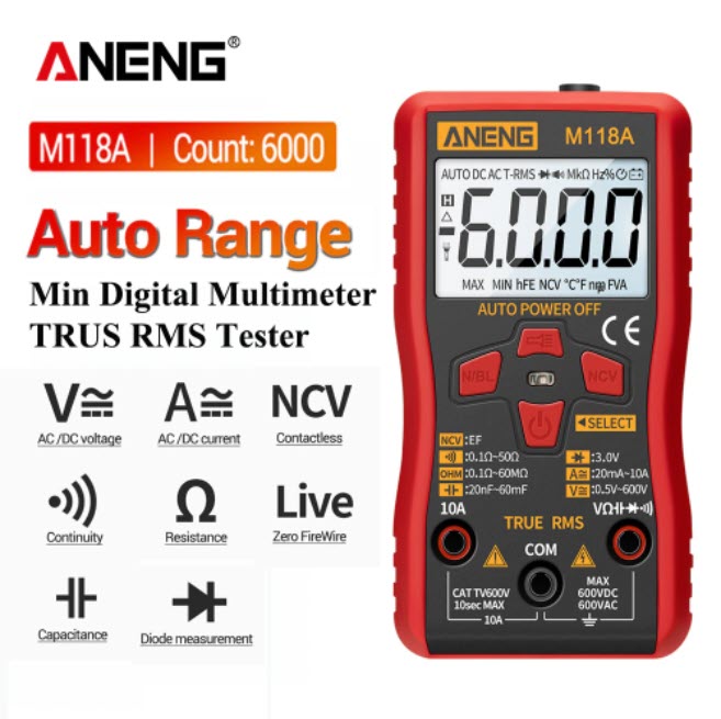 Цифровой мультиметр ANENG M118A