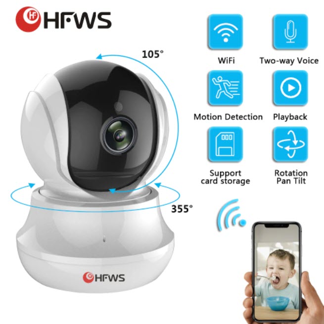 IP-камера видеонаблюдения HFWVISION HF-D21