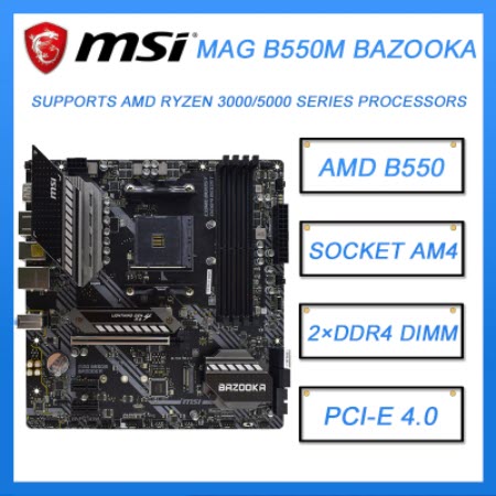Материнская плата MSI MAG B550M BAZOOKA