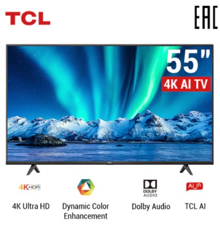 Телевизор TCL 55P615