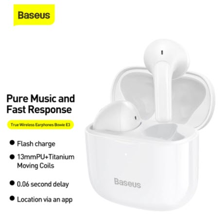 TWS-наушники Baseus E3