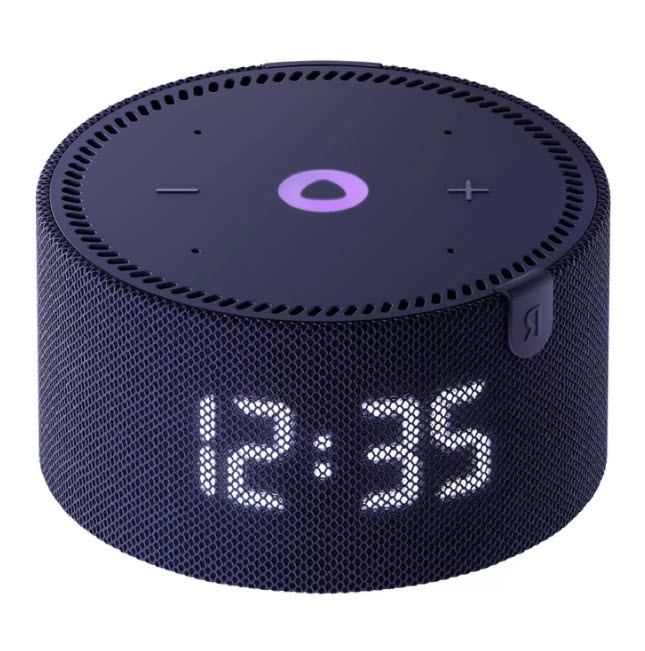 Умная колонка Яндекс.Станция Мини (с часами)