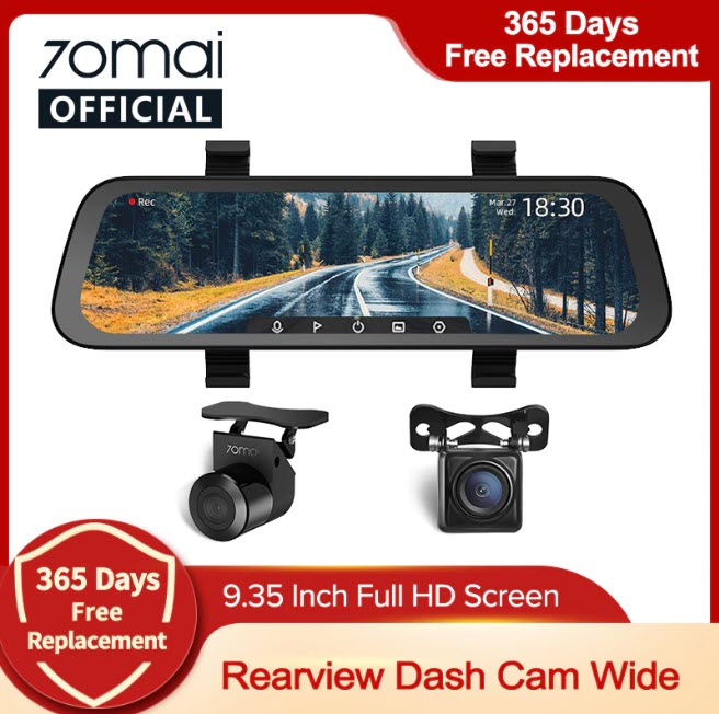 Автомобильный видеорегистратор 70mai Dash Cam Wide D07