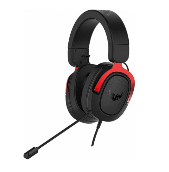 Игровая гарнитура Asus Tuf Gaming H3 проводная Black/Red