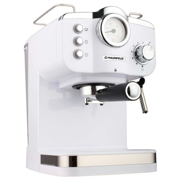Кофеварка рожковая MAUNFELD MF-735WH PRO