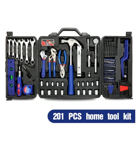 Набор инструментов для домашнего ремонта WORKPRO W009041A из 201 предмета