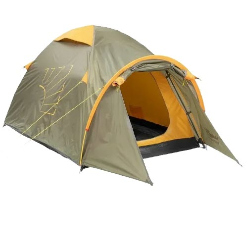 Палатка трекинговая трехместная HELIOS MUSSON 3