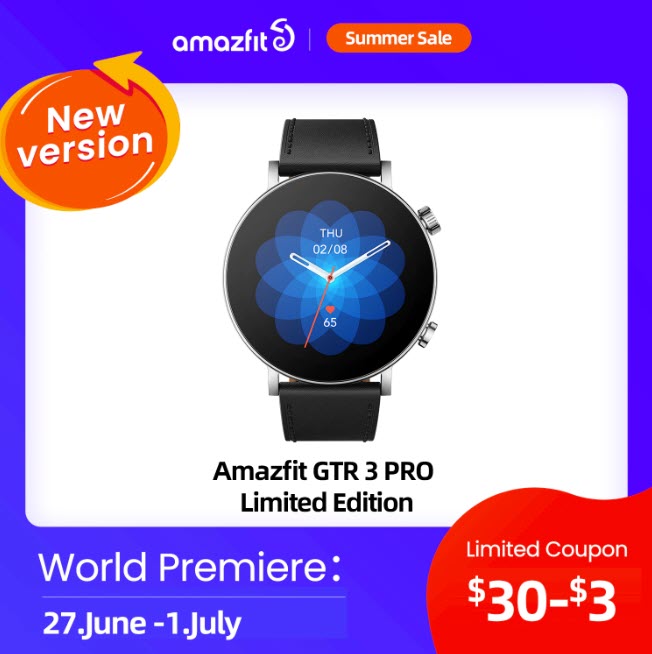 Смарт-часы Amazfit GTR 3 Pro Limited Edition