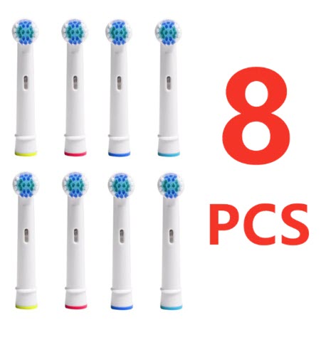 Сменные насадки для электрической зубной щетки Oral B, 8 шт.