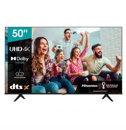 Телевизор Hisense 50A6G Ultra HD (4K) LED