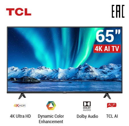 Телевизор TCL 65P615