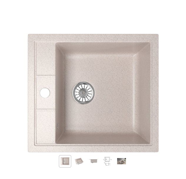 Кухонная мойка MIXLINE ML-GM28