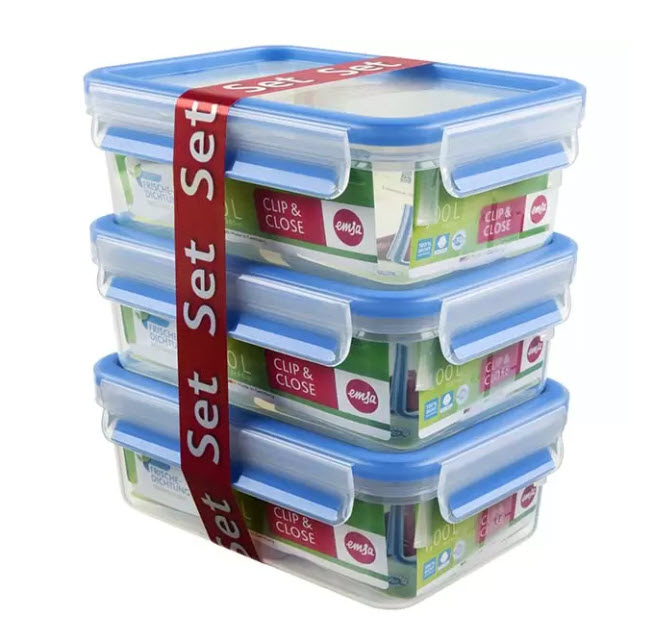 Набор контейнеров Emsa MasterSeal 3шт