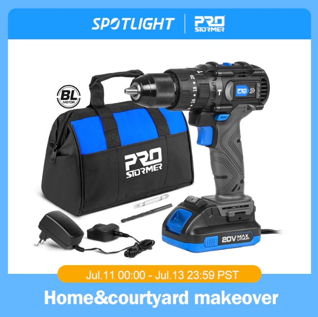 Шуруповёрт от PROSTORMER