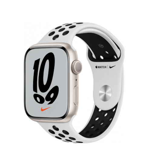 Умные часы Apple Watch Nike Series 7, 45 мм, сияющая звезда