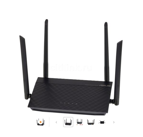 Wi-Fi роутер ASUS RT-N19