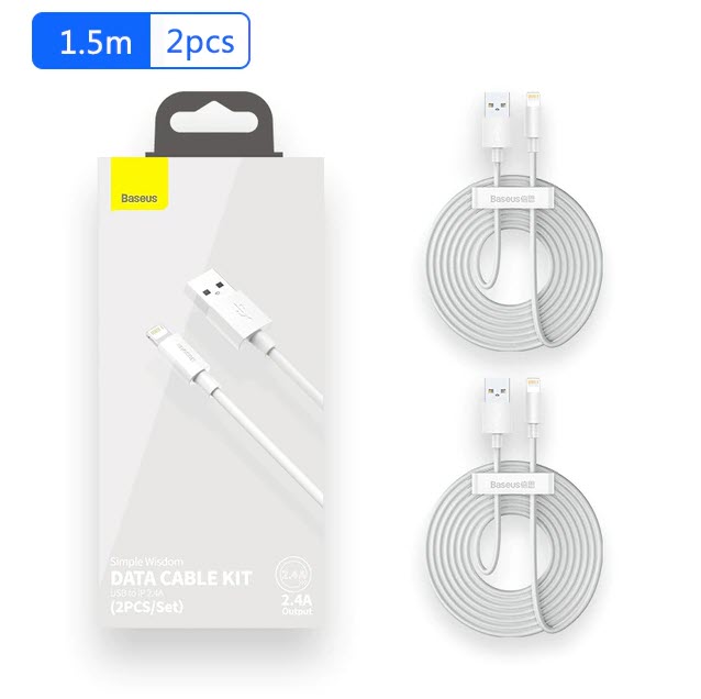Baseus USB кабель 2.4А для iPhone