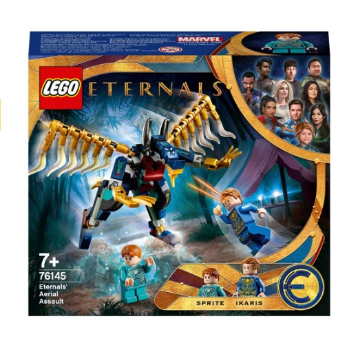 Конструктор LEGO Marvel Super Heroes 76145 Воздушное нападение Вечных