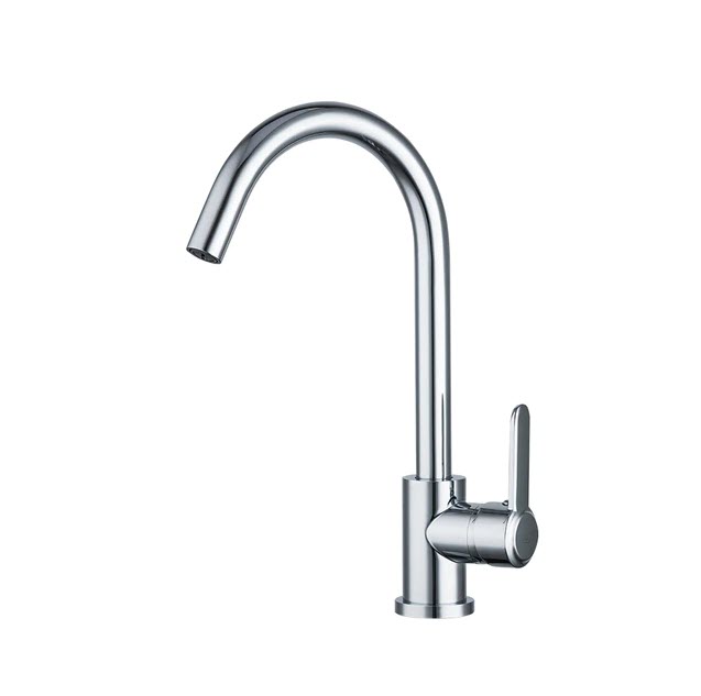 Кухонный смеситель FRUD R42052-10 в серебряном цвете