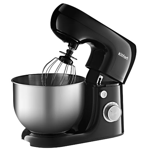 Миксер Kitfort KT-3018, черный и красный