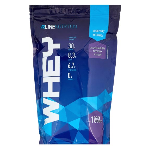 Протеин RLine Протеин RLine Whey, 1000 гр., пломбир