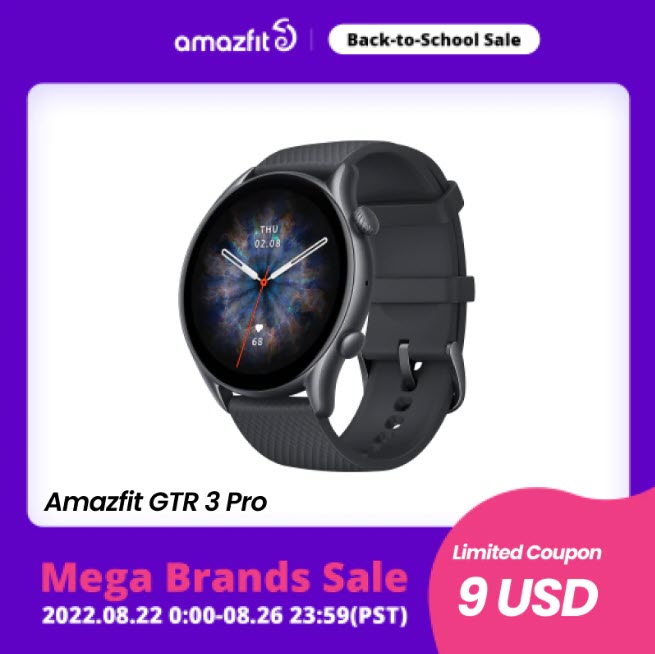 Умные часы Amazfit GTR 3 Pro со скидкой на распродаже