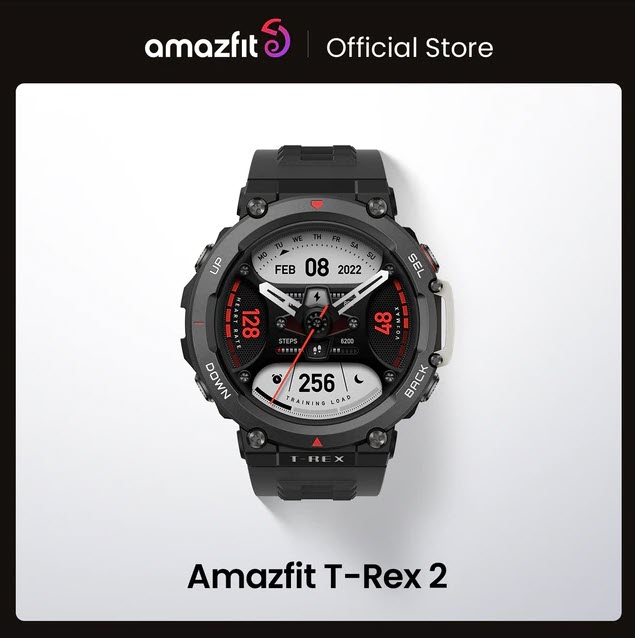 Умные часы Amazfit T Rex 2 со скидкой на распродаже
