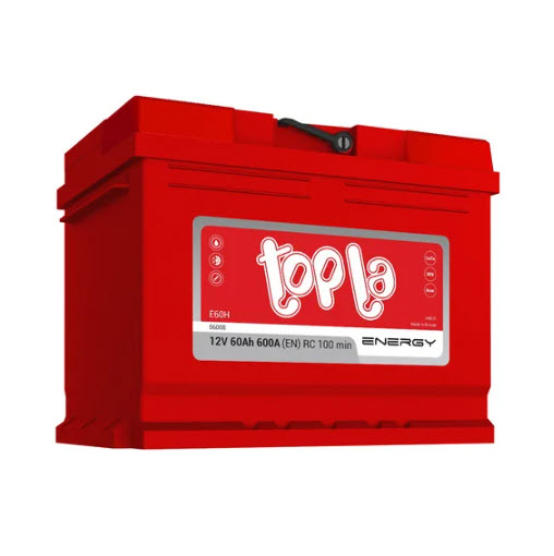 Аккумулятор автомобильный TOPLA E60H 60Ач 600A