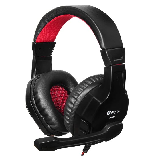 Компьютерная гарнитура OKLICK HS-L320G PHOENIX, черный