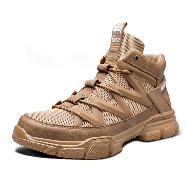 Мужские рабочие ботинки со стальным носком PHLIYXUAN