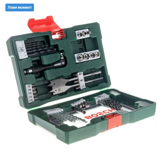 Набор сверл и бит V-Line (41 предмет) Bosch 2607017316