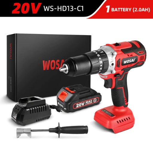 Аккумуляторная дрель-шуруповёрт WOSAI MT-Series