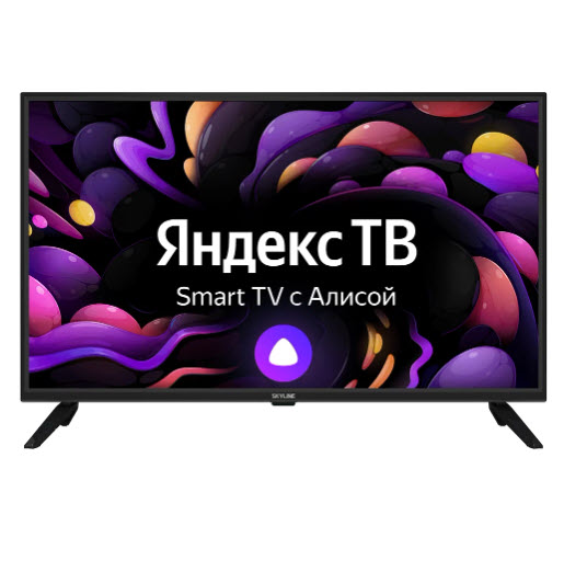 Телевизор SkyLine 32YST5975 2021 на платформе Яндекс.ТВ, черный