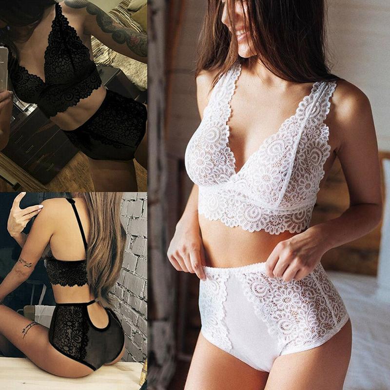 Комплект женского кружевного белья Home Time