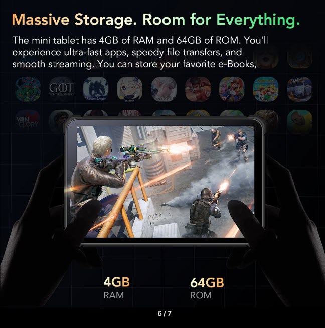 Мини-планшет Oukitel RT3