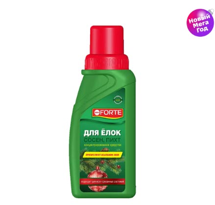 Средство для продления жизни новогодних елок, пихт, туй, Bona Forte флакон 285 мл