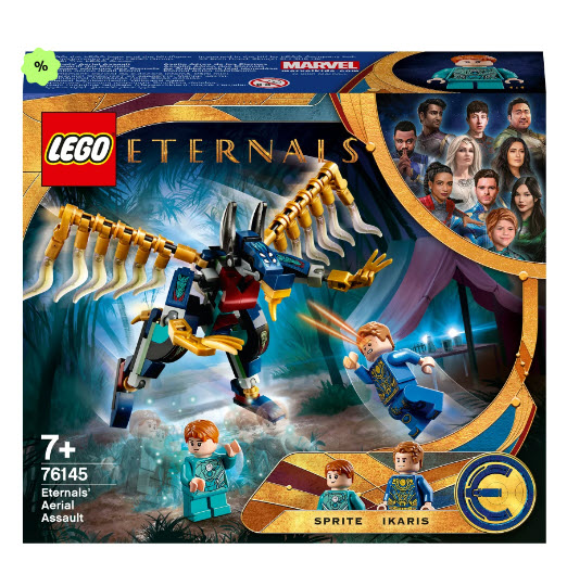 Конструктор LEGO Marvel Super Heroes 76145 Воздушное нападение Вечных