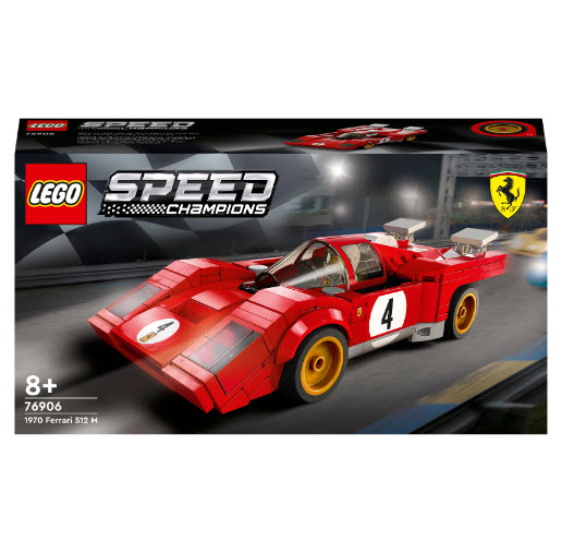 Конструктор LEGO Speed Champions 76906 1970 Ferrari 512 M