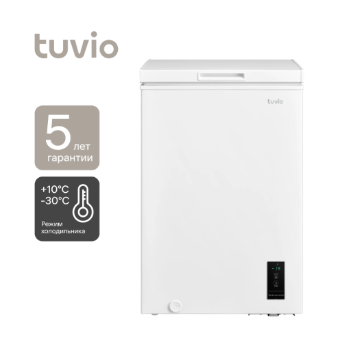 Морозильный ларь с дисплеем Tuvio FCS10HW1