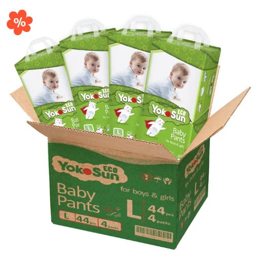 Подгузники и трусики YokoSun со скидкой по купону и промокоду на Яндекс.Маркет