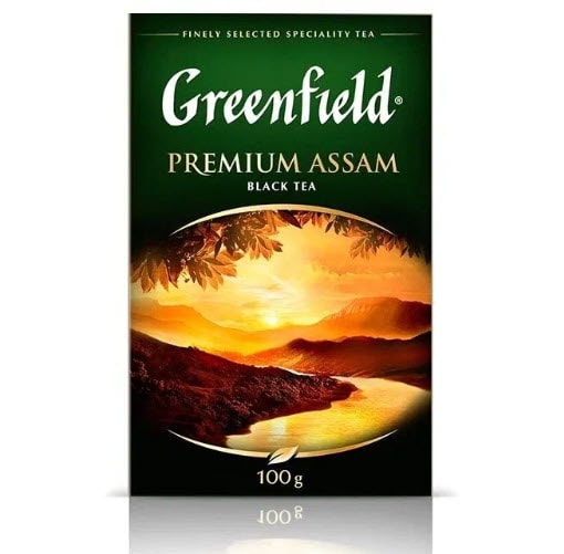 Чай черный Greenfield Premium Assam, 100 г