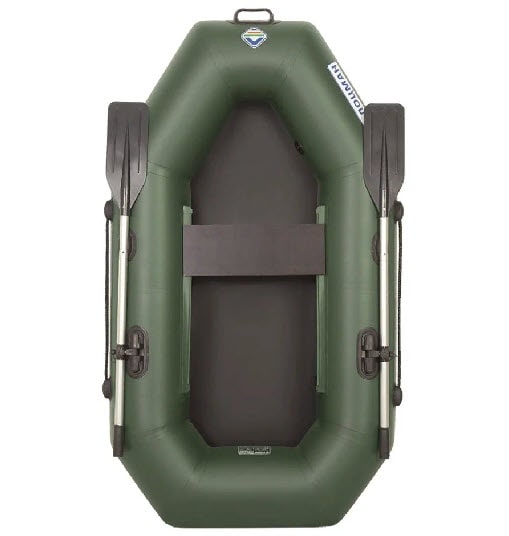 Надувная лодка Лоцман C-220 зеленый